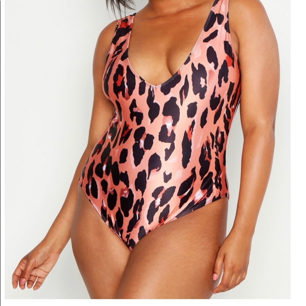 Leopard bathing suit